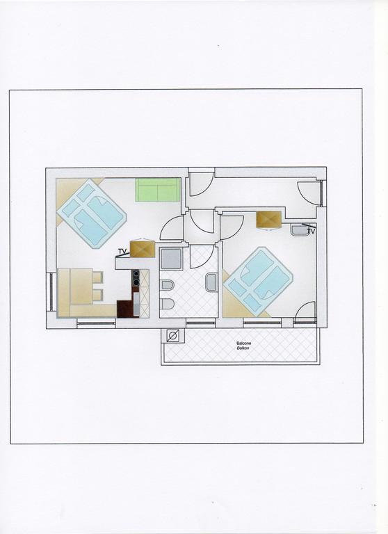Apartments Brunella La Villa  Zewnętrze zdjęcie